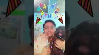 Todo fight ang mga alaga ko, para igreet ako ng Happy Barkday Tito Pogi Melvs!😎👌Woof! Woof!🐶