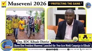 President Museveni Launched the Four Acre Model Campaign in Kibaale District 