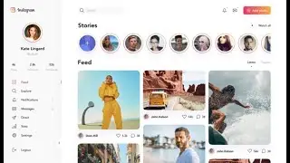 Instagram clone user authentication & registration system with social media login react and django