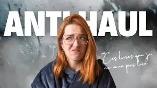 ANTI BOOK HAUL | Those books I don't want to read or didn't like