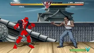 CARL JOHNSON (GTA) vs DEADPOOL - REQUESTED BATTLE #28 - STREET FIGHTER INCREDIBLE INSANE BATTLE