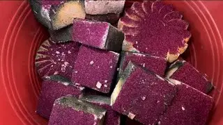 💜Reformed gymchalk crush#asmr #sandmentcrushing #soap #satisfying@ASMRgymchalkIndonesia 