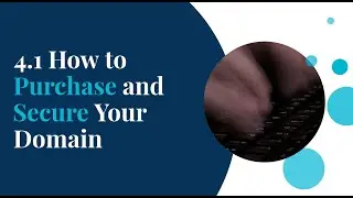 4 1 Secure Your Domain Name