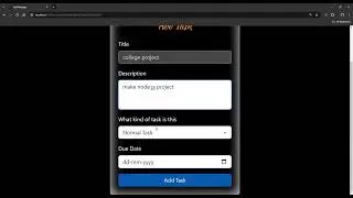 Building a Task Management with Node.js, Express, and Bootstrap | Todo App Demo | Dastagir Pinjari