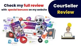 CourSeller Review: Smart A.I Tech Creates & SELLS Video Courses With Just A Few Words!