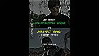 Luke Skywalker vs Boba Fett | #fyp #viral #trending #starwars #lukeskywalker #anakinskywalker #boba
