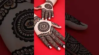 mehndi design for front hand|| mehandi design|| easy mehndi design||
