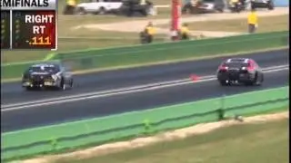 Jason Line V Gaines Pro Stock Semi Finals AAA Texas Nationals 2013