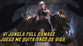 Partida con suscriptores, Vi jungla full da&ntilde;o, el juego me quita a&ntilde;os de vida