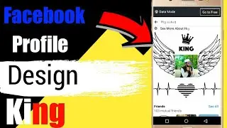 Facebook profile Design 2020 || ♚ King Design Facebook profile || Facebook profile Editing 2020 🔥