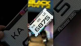 Number plate design #bike #beast #numberplates #carbike #diy #car #vehicle #carplates #3dgeometry