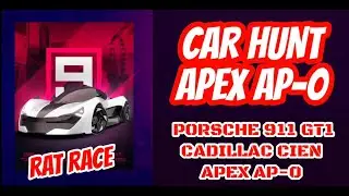 Asphalt 9 | Car Hunt: APEX AP-O | Porsche 911 GT1 & Cadillac Cien & 599XX EVO [Rat race] TouchDrive