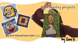 My Tapestry Journey 🧵 | Orders, Personal Projects & First International Order | 018/365