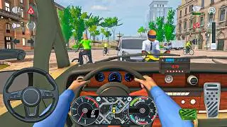 City Taxi Driving Simulator: Rolls-Royce new luxury Taxi city Driving - car game android gameplay