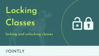 Locking and unlocking classes in Pointly