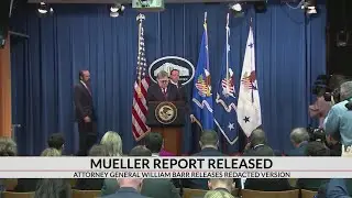 Redacted version of Robert Mueller's Russia report released