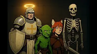 Dungeon Crusher Soul Hunters DnD поиски пропавших стражников час 4