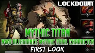 TWD RTS: Mythic Titan, NWO Allegiance Mythic Trial Character! The Walking Dead: Road to Survival