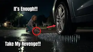 HOA Karen Hide Spikes Under My Tyres - She Never Expected This Can Happen