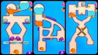 Save The Fish level 55-65 | Android Game | Pull The Pin