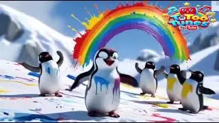 Penguin Song@TotoTuness | Nursery Rhymes & Kids Song | Penguin Adventure| Painting Penguin | Penguin