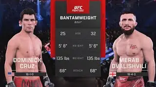 Dominick Cruz vs Merab Dvalishvili | Bantamweight Division | EA SPORTS UFC 5 