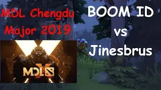 BOOM ID - Jinesbrus || MDL Chengdu Major 2019 || Dota 2 Highlights