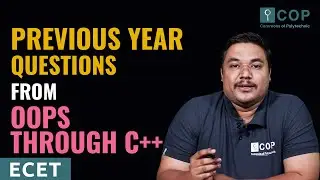 Previous Year Questions | OOPS Through C++ |TS ECET||AP ECET|