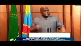 ⛔️ MESSAGE FORT DU PR&Eacute;SIDENT TSHISEKEDI FELIX  AU PEUPLE CONGOLAISE.#yebatv#rdcongo#respect #africa