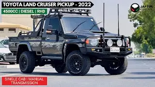 Toyota Land Cruiser Single Cabin Pickup 2022 Model After Market Diesel Engine 4X4 Walk around Video