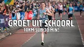 Groet uit Schoorl 10 km sub 30 min? 14:45 op de 5 km split 😱