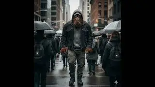Sasquatch is a gray man