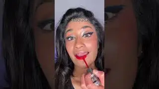 Me and @jazlmao put the @fentybeauty  new velvet matte lipsticks to the color theory test 👀💋