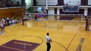 Varsity Volleyball 9/9 - Flour Bluff vs Gregory Portland  set 3 25-16