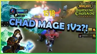 CHAD Mage STOMPS on a poor ROGUE!! | TBC Phase 3 | Daily Classic WoW Highlights #281 |
