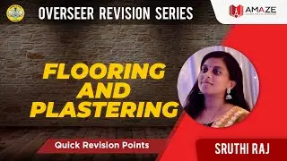 FLOORING AND PLASTERING || OVERSEER REVISION SERIES || KWA OVERSEER || GRADE 3 and GRADE 2