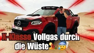 Mit der Mercdes X-Klasse offroad durch die Wüste🤯🫣 | DriftElement