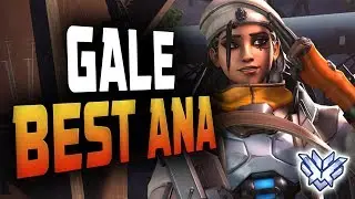 GALE #1 ANA IN THE WORLD?! [ OVERWATCH SEASON 18 TOP 500 ]