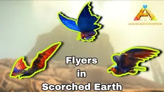 🔴 ARK UME Scorched Earth - Episode 4 | Taming Flying Dinos