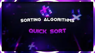 A Level : Sorting algorithms : Quick sort