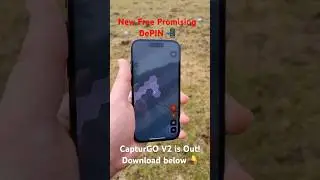Приложение CapturGO V2 уже доступно! Новый бесплатный DePIN 📲 #картография #телефон #майнинг #and...