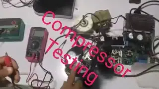 DC inverter AC Compressor Testing
