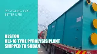 BLJ-16 Tyre to Oil Machine Shipped to Sudan
