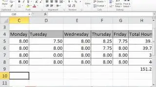 Excel 2010 Tutorial The Zoom Slider Microsoft Training Lesson 1.14