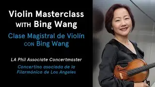 YOLA National at Home - Violin Master Class with Bing Wang