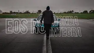 Honda Integra car shoot with the EOS R6 (wet and goofy)
