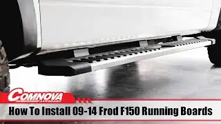 How to install 09-14 ford 150 running boards-comnova autopart-V6 style