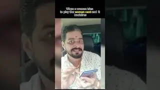 woman card gone wrong 😂 #funny #crazz #comedyfilms #xyzmeme #comedy #comedymovies #bollywood