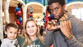 Chadwick Boseman Helps 4-Year-Old Fight Cancer