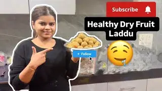 Healthy Dry Fruit Laddu #shorts #laddu #recipe #healthy